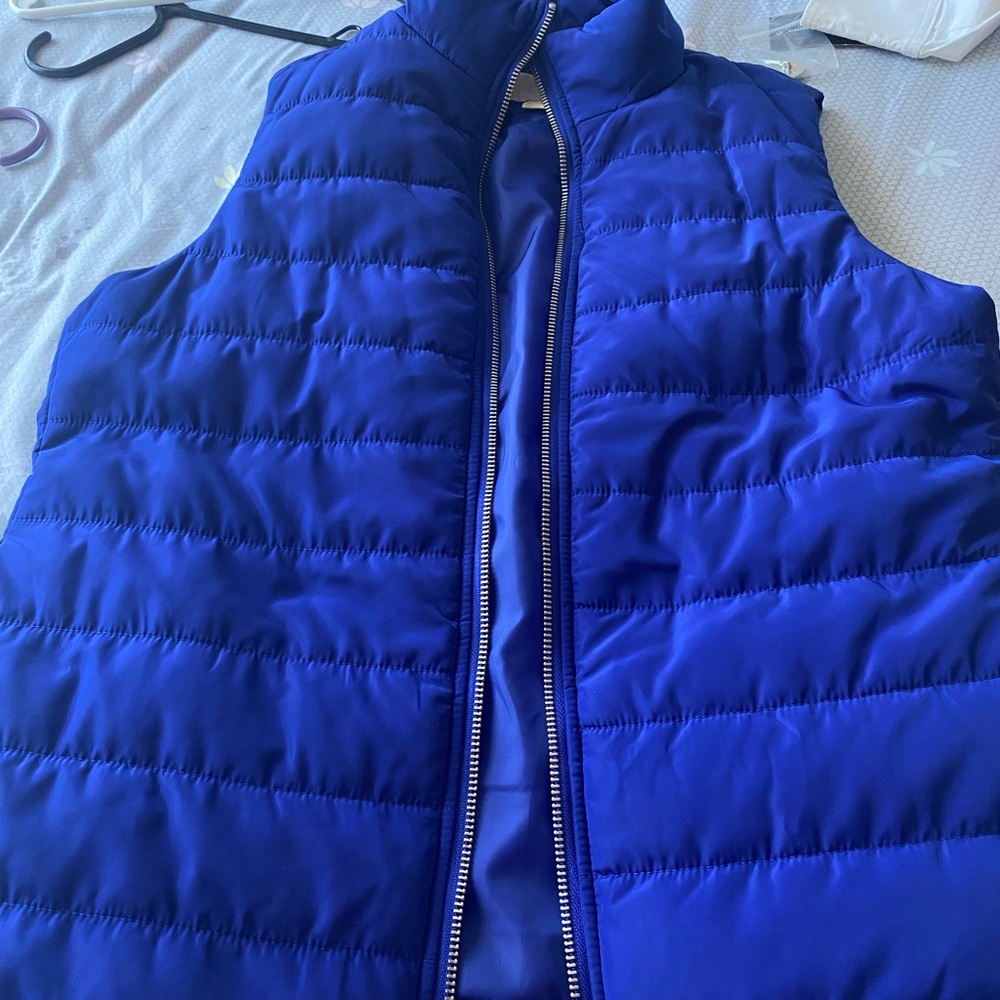 Royal blue vest - Picture 2 of 3